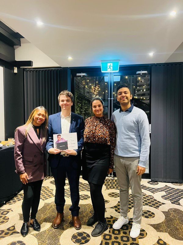 Shahriar with the team at Country Road Group